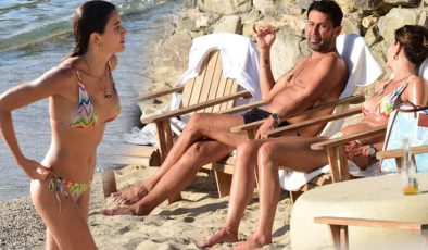Berrak Tüzünataç, Bodrum tatilini sürdürüyor