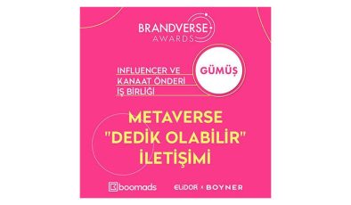 Boomads ve Elidor’a ve bir ödül daha