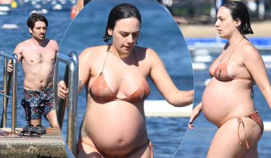 Bora Akkaş ve Oben Alkan’ın Bodrum tatili! Karnı burnunda görüntülendi