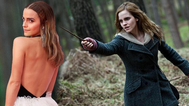 ‘Harry Potter’ın Hermione Granger’ına yorum yağdı! ‘Elbiseye ‘wingardium leviosa’ mı dedin?’