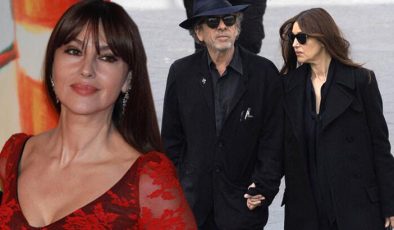 Monica Bellucci’den Tim Burton itirafı: Aşığım!