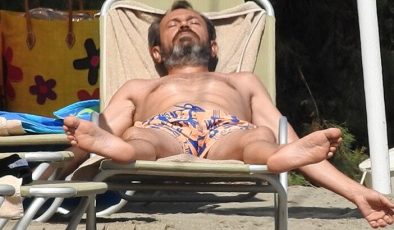 Olgun Şimşek’in güneş banyosu