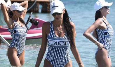 Özge Ulusoy ailesiyle Çeşme’de! Fit görüntüsü dikkat çekti