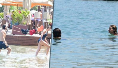Tuba Ünsal-Serdar Turan  çiftinin Bodrum keyfi