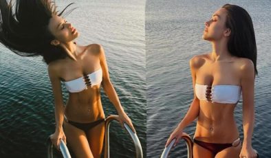 Tuvana Türkay’dan tatil pozları