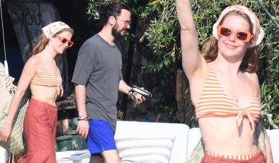 ‘Camdaki Kız’ın Nalan’ı Burcu Biricik, Bodrum’da