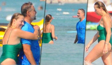 Çeşme’de aşk! Doğa Rutkay ile Kerimcan Kamal’ın romantik anları