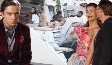 ‘Gossip Girl’ün yıldızı Bodrum’da!