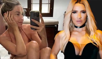 Hadise’den ayna karşısında bikinili poz