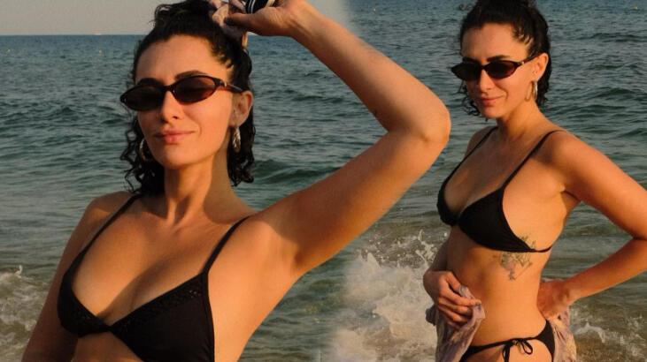 Hande Doğandemir’den bikinili poz