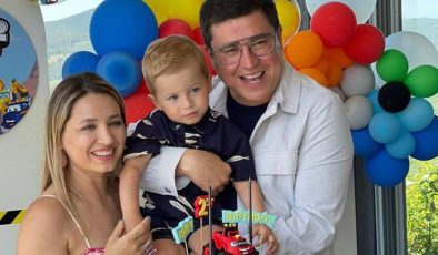 İbrahim Büyükak oğlunun doğum gününü Bursa’da kutladı