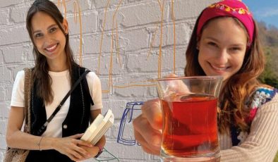 Jessica May’in tarih merakı! Elindeki kitaplar dikkat çekti