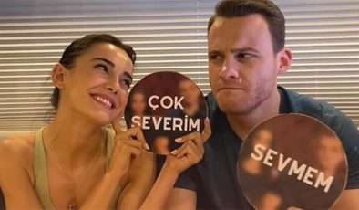 Kerem Bürsin ve Hafsanur Sancaktutan’dan eğlenceli bir video daha