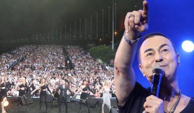 Kuruçeşme Açıkhava’da Serdar Ortaç şov!