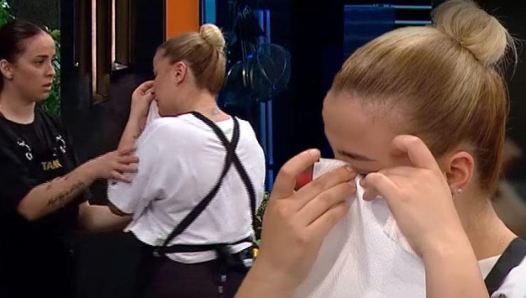 MasterChef’te gergin anlar! ‘Sinirden konuşamıyorum deyip ağladı