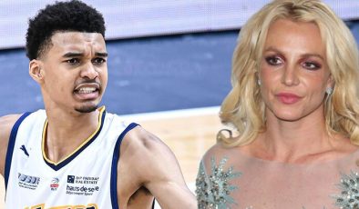 NBA yıldızı Victor Wembanyama’nın koruması, Britney Spears’a tokat attı!