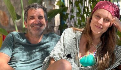 Oyuncu çift Cüneyt Mete ile Şeyma Korkmaz, Bodrum tatilinde