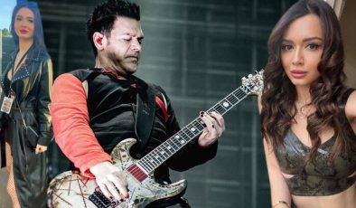 Rammstein’ın solisti ile Türk model aşk yaşıyor!