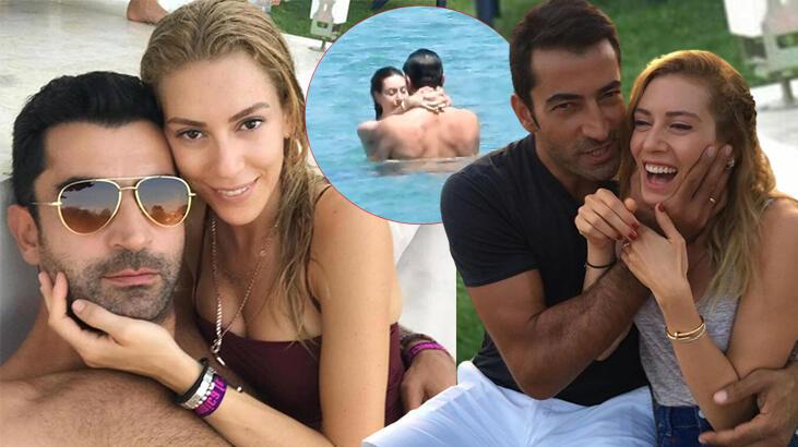 Sinem Kobal ile Kenan İmirzalıoğlu denizde aşka geldi!