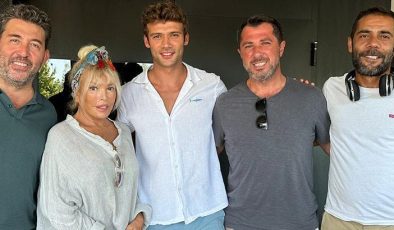Ajda Pekkan’dan ‘Dönence’ ekibine sürpriz ziyaret