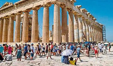Akropolis’i korumak için sınırlandırma