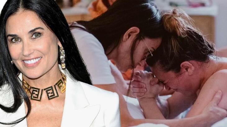 Demi Moore kızının doğum anında yanındaydı! ‘Seninle gurur duyuyorum’