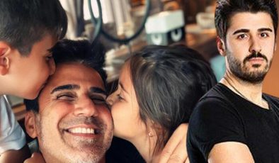 Emrah çocuklarıyla fotoğrafını paylaştı! ‘Oğlunun yerine ben üzüldüm’