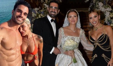 Gelin ve damattan İrem Derici’ye yüzük hediyesi!