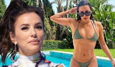 Kim der 48 yaşında diye! Eva Longoria yıllara meydan okuyor