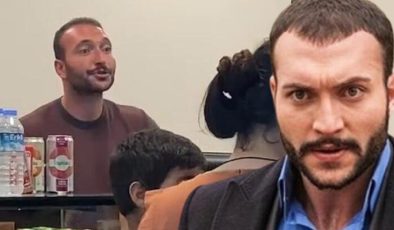 ‘Kurtlar Vadisi’ oyuncusu Görkem Sevindik, kantinde satış yaparken görüntülendi