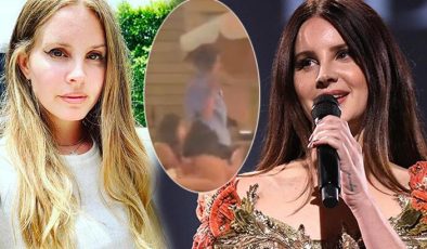 Lana Del Rey garson kıyafetiyle kalça dansı yaptı!