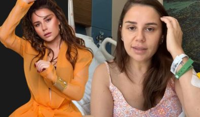 Merve Özbey hastaneden son durumunu paylaştı