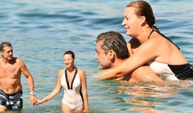 Petek Ertüre-Serdar Oal çiftinin Bodrum keyfi