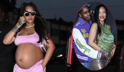 Rihanna ikinci kez anne oldu! Gizlice doğum yapmış