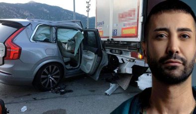 Tan Taşçı, Burdur’da trafik kazası geçirdi! Ünlü şarkıcının sağlık durumu
