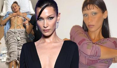 Tedavi sürecini paylaşan Bella Hadid’den ‘uyuşturucu’ açıklaması