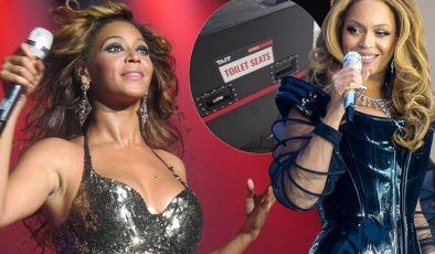 Ünlü şarkıcı Beyonce klozetini yanında taşıyor!
