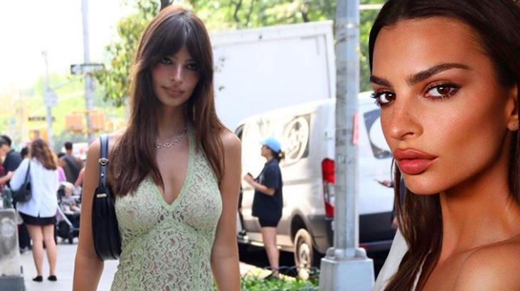 Emily Ratajkowski’nin sokak tarzı sosyal medyada gündem oldu!