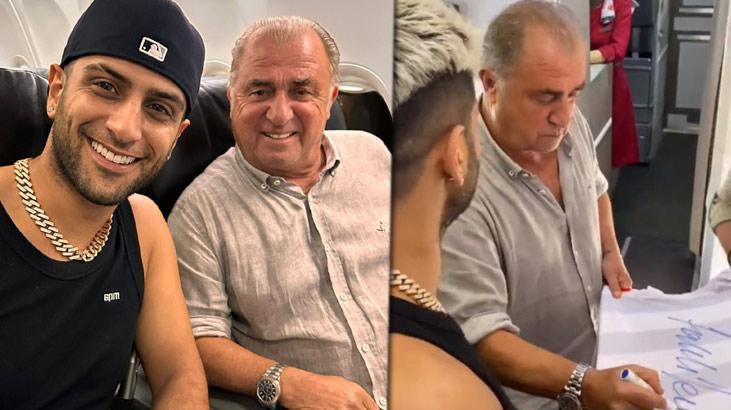 Fatih Terim’den Reynmen’e imzalı forma! ‘Sıkıştığın zaman sat’