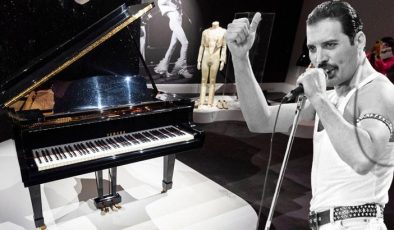 Freddie Mercury’nin piyanosu açık artırmada rekor fiyata satıldı!