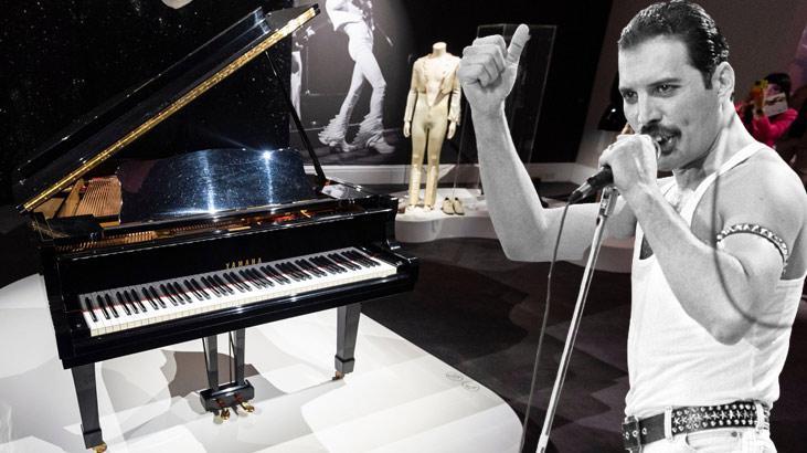 Freddie Mercury’nin piyanosu açık artırmada rekor fiyata satıldı!