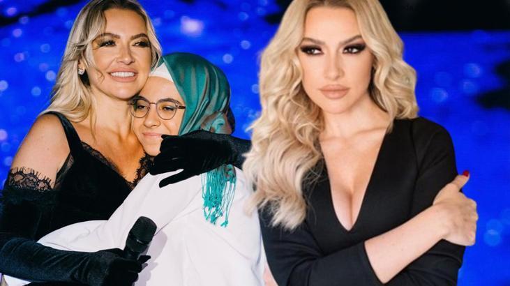 Hadise hayranını sahneye çıkardı: Ne kadar aynı olduğumuzu anlayabiliyor musunuz?