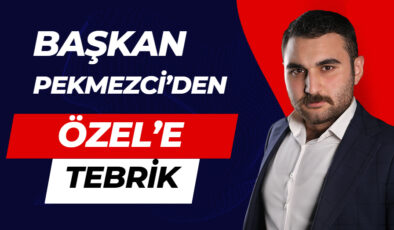 Başkan Pekmezci, Özel’i Tebrikte Bulundu