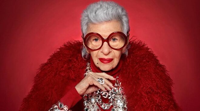 Moda dünyasının efsane ismi Iris Apfel, 102 yaşında hayatını kaybetti